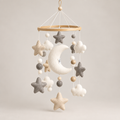 Lumqeva™ Moon and Stars Nursery Hanging image 01