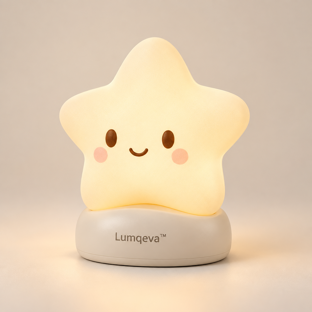 Lumqeva™ Star-Shaped Nursery Night Light image 01